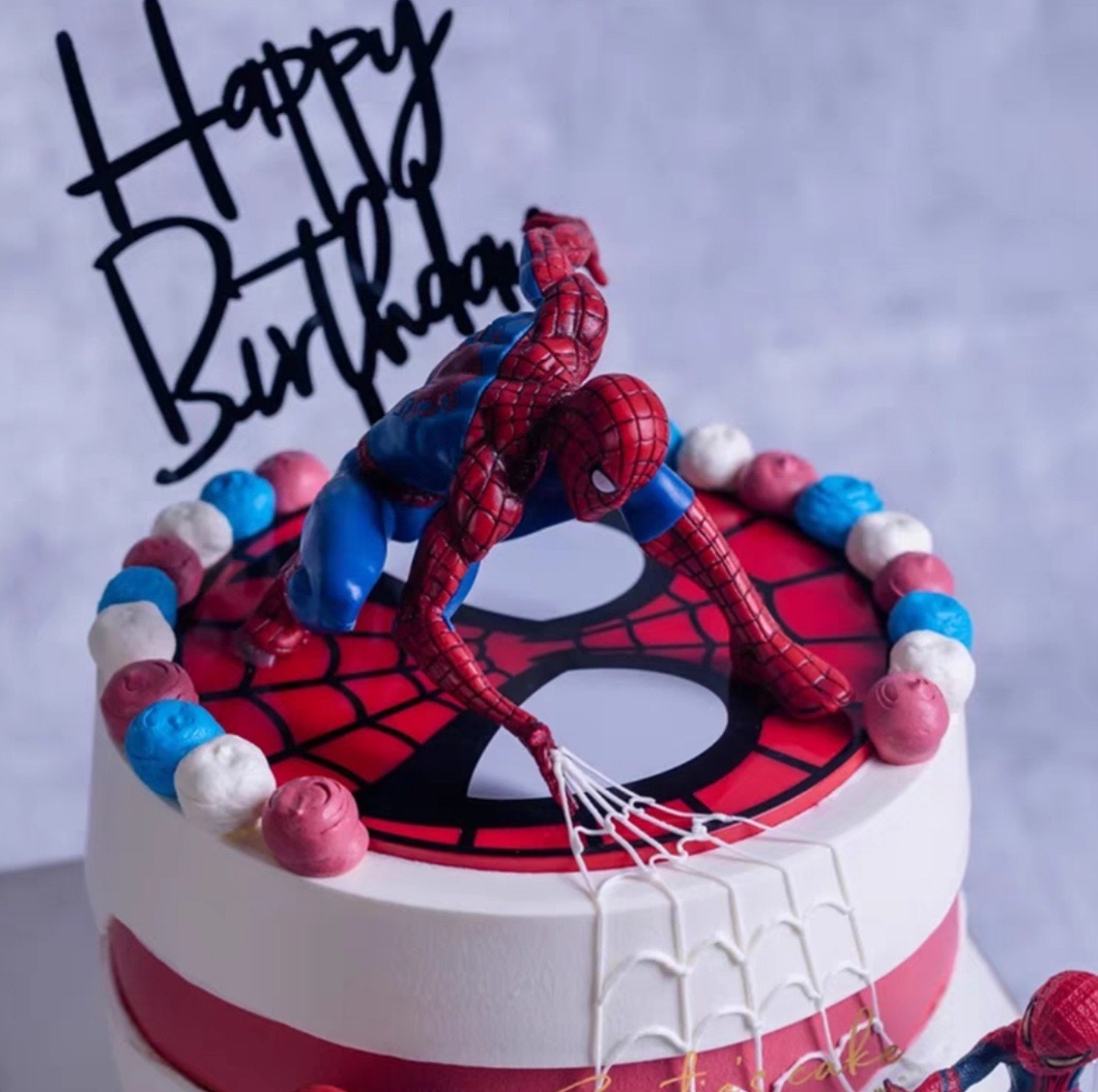 Spiderman Cake Topper Edible Fondant | The Cake Fairy Craft
