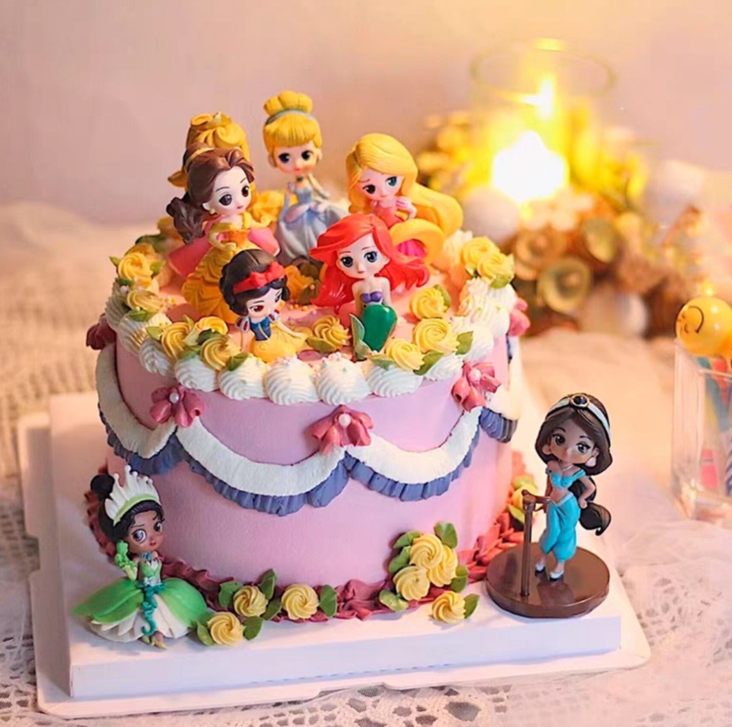 34 Decorations for Princess Cake Topper Cupcake India | Ubuy