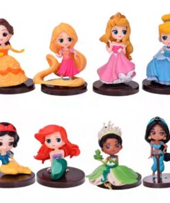 Set of cake figurines DISNEY Beauty and the beast cake topper 5 ...