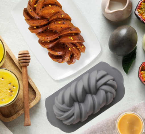 BRAIDED LOAF MOULD - CAKE MOULD - BREAD MOULD