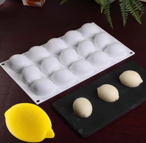 LEMON MOULD - MOUSSE MOULD - PASTRY MOULD - ENTREMET MOULD - FRUIT MOULD - Image 3