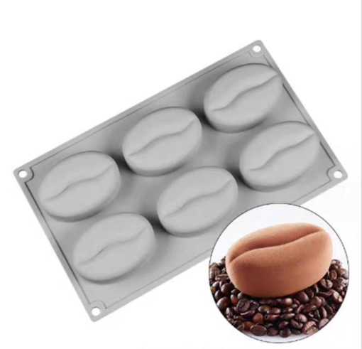 COFFEE BEAN MOULD -  MOUSSE MOULD - DESSERT MOULD - ENTREMET MOULD