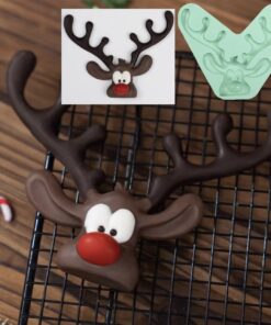 BIG REINDEER - RUDOLPH MOULD - DEER MOULD