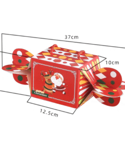 Alternative view of RED TOFFEE CHRISTMAS BOX (1 PACK = 10 PIECES)
