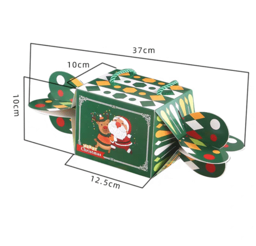 GREEN TOFFEE CHRISTMAS BOX (1 PACK = 10 PIECES) - Image 2