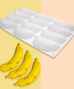 BANANA MOULD - MOUSSE MOULD - PASTRY MOULD - ENTREMET MOULD - FRUIT MOULD