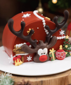 Alternative view of BIG REINDEER - RUDOLPH MOULD - DEER MOULD