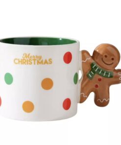 Alternative view of GINGERBREAD MAN CHRISTMAS HOT CHOCOLATE MUG - CUP (350 ML)
