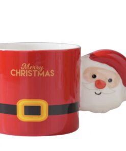 SANTA CLAUS CHRISTMAS HOT CHOCOLATE MUG - CUP (350 ML)