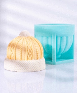 3D WINTER BEANIE MOULD - SNOW CAP - SILICON MOULD
