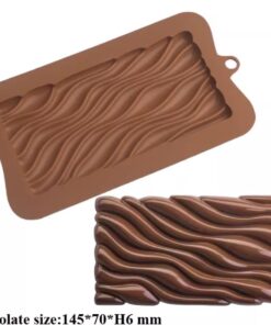 WAVES SILICON CHOCOLATE BAR MOULD