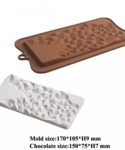 DIAMOND SILICON CHOCOLATE BAR MOULD