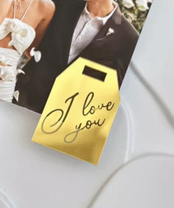 I LOVE YOU GOLD TAG ( 10 PIECES )