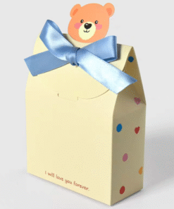 BLUE TEDDY BOXES (10 PIECES)