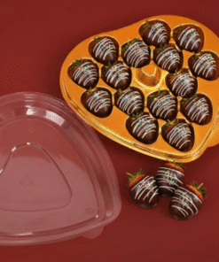 Alternative view of HEART BOXES - CONTAINERS WITH CAVITY (10 PIECES)