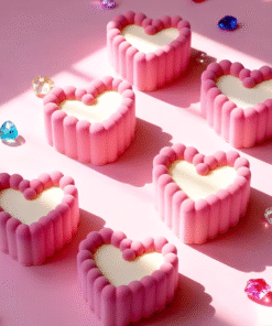 HEART PASTRY MOULD - SILICON MOULD