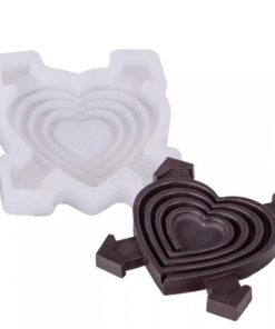HEART MAZE SILICON MOULD - BEVERAGE MOULD
