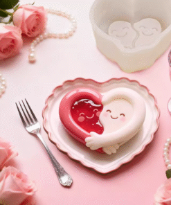 LOVE HEART COUPLE SILICON MOULD