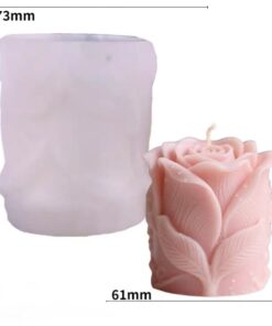 FILIGREE ROSE CANDLE MOULD