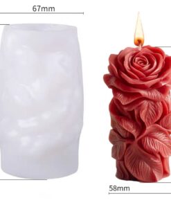 ROSERA PILLAR CANDLE MOULD