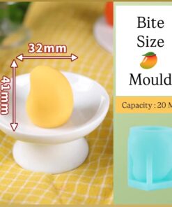 BITE SIZE MANGO MOULD - ICE CREAM MOULD - POP MOULD
