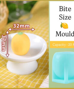 BITE SIZE LEMON MOULD - ICE CREAM MOULD - POP MOULD