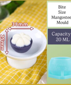 BITE SIZE MANGOSTEEN MOULD - ICE CREAM MOULD - POP MOULD
