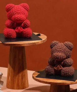 Alternative view of 3D TEDDY BEAR CAKE MOULD - SILICON MOULD