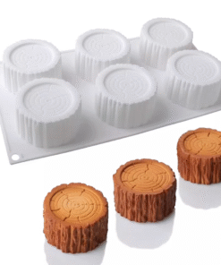 TREE STUMP PASTRY MOULD - TREE BARK MOULD - SILICON MOULD