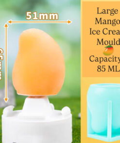 LARGE MANGO ICE CREAM MOULD - SILICON MOULD - POP SICLE MOULD