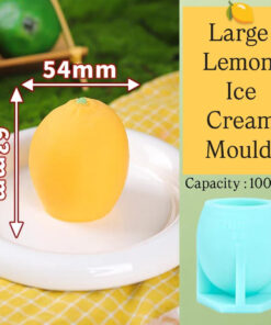 LARGE LEMON ICE CREAM MOULD - SILICON MOULD - POP SICLE MOULD