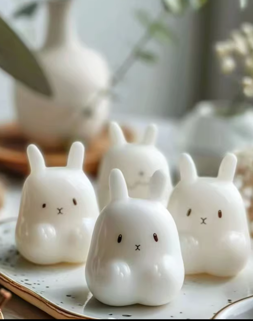 3D JIGGLY RABBIT - BUNNY SILICON MOULD - Image 2