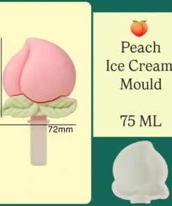 PEACH ICE CREAM - POPSICLE - CAKESICLE MOULD