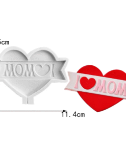 I LOVE MOM SILICON MOULD