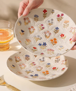 THE SPRING TIME PLATE - CERAMIC (SINGLE PIECE)