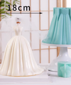BRIDAL DRESS MOULD - WEDDING DRESS MOULD - SILICON MOULD (SET OF 2 MOULDS)