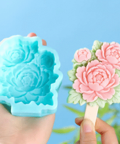 TRIO LAYERED PEONY CAKESICLE / POPSICLE MOULD - SILICON MOULD