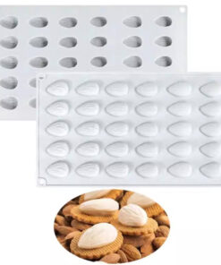 ALMOND MOULD FOR CHOCOLATES - BITE CHOCOLATES - 30 Cavity - SILICON MOULD