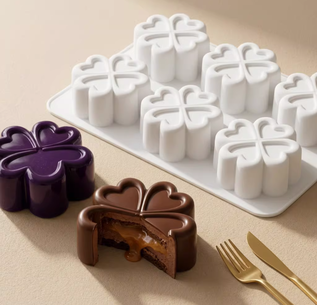 CLOVER - CLOVE MOULD – MOUSSE MOULD – PASTRY MOULD – ENTREMET MOULD – MOULD - Image 4