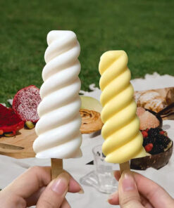 Alternative view of SWIRL SPIRAL ICE CREAM MOULD - POPSICLE MOULD - 6 CAVITY