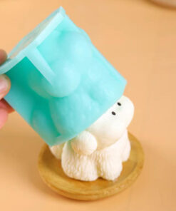 Alternative view of 3D PUPPY MOULD - DOG MOULD - PASTRY MOULD – SILICON MOULD