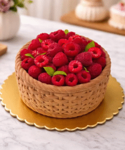 Alternative view of BASKET CAKE MOULD - SILICON MOULD - 4 Inch