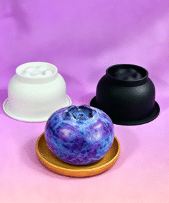 3D BLUEBERRY CAKE MOULD – SILICON MOULD