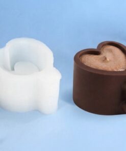 HEART CUP MOULD - MOUSSE MOULD - PUDDING MOULD – CHOCOLATE MOULD – PASTRY MOULD