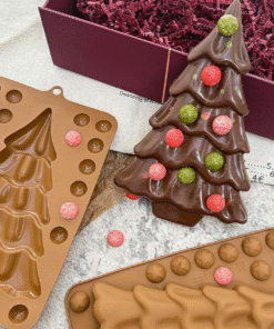 Alternative view of CHRISTMAS TREE SHAPED CHOCOLATE MOULD - SILICON MOULD