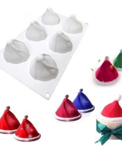 SANTA CAP PASTRY MOULD - CHRISTMAS MOULD - SILICON MOULD