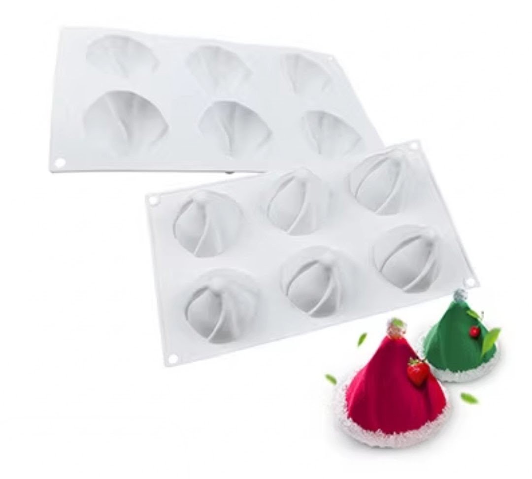 SANTA CAP PASTRY MOULD - CHRISTMAS MOULD - SILICON MOULD - Image 4